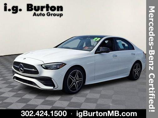 White 2023 Mercedes-Benz C-Class C 300 4MATIC
