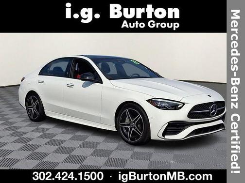 White 2023 Mercedes-Benz C-Class C 300 4MATIC