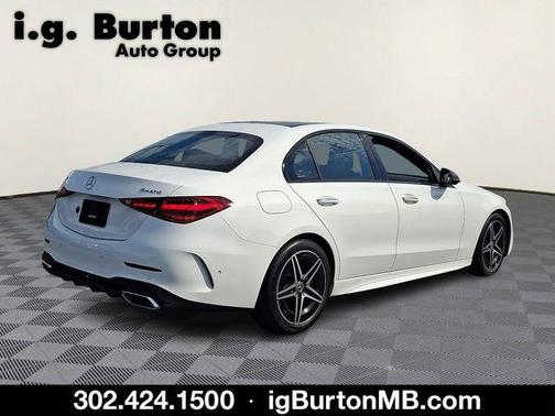 White 2023 Mercedes-Benz C-Class C 300 4MATIC