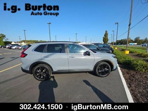 Gray 2024 Honda CR-V Hybrid Sport Touring