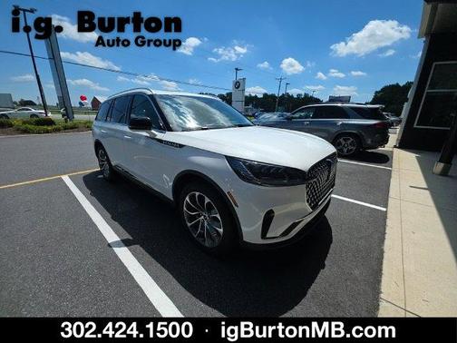 White Metallic 2025 Lincoln Aviator Reserve AWD