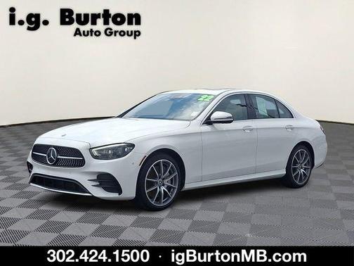 Polar White 2022 Mercedes-Benz E-Class E 450 4MATIC