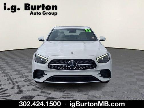 Polar White 2022 Mercedes-Benz E-Class E 450 4MATIC