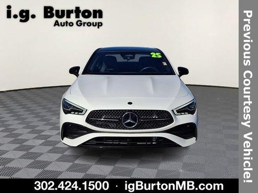 Polar White 2025 Mercedes-Benz CLA 250 Base 4MATIC