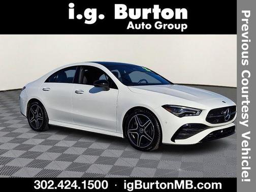 Polar White 2025 Mercedes-Benz CLA 250 Base 4MATIC