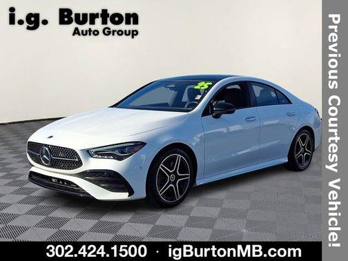 Polar White 2025 Mercedes-Benz CLA 250 Base 4MATIC