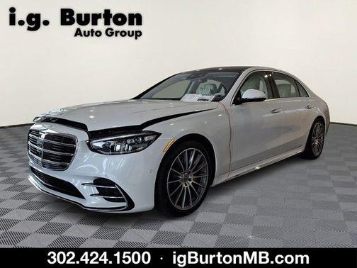 Moonlit White 2026 Mercedes-Benz S-Class Base