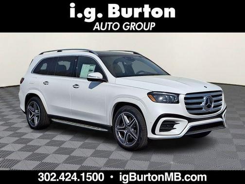 Moonlit White 2026 Mercedes-Benz GLS 450 4MATIC