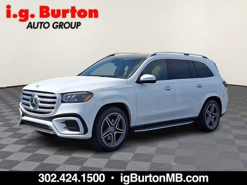 Moonlit White 2026 Mercedes-Benz GLS 450 4MATIC