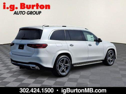 Moonlit White 2026 Mercedes-Benz GLS 450 4MATIC