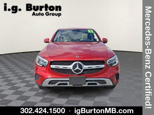 Cardinal Red 2022 Mercedes-Benz GLC 300 4MATIC Coupe