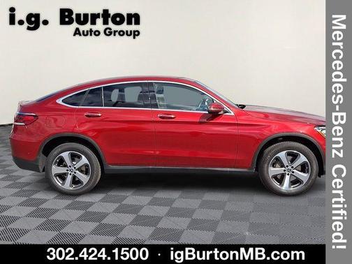 Cardinal Red 2022 Mercedes-Benz GLC 300 4MATIC Coupe