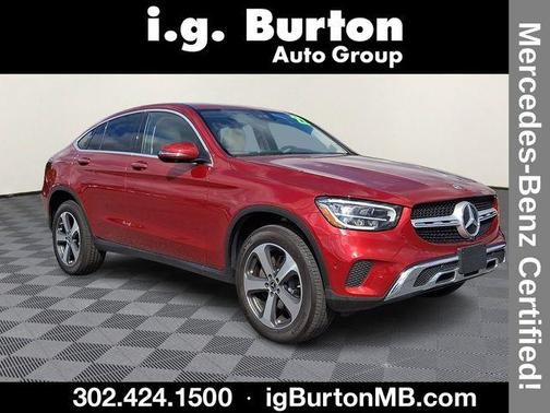 Cardinal Red 2022 Mercedes-Benz GLC 300 4MATIC Coupe