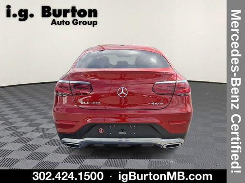 Cardinal Red 2022 Mercedes-Benz GLC 300 4MATIC Coupe