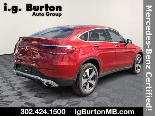 Cardinal Red 2022 Mercedes-Benz GLC 300 4MATIC Coupe