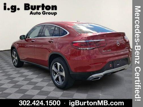 Cardinal Red 2022 Mercedes-Benz GLC 300 4MATIC Coupe