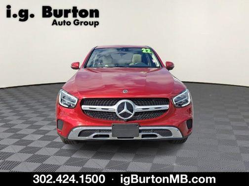 Cardinal Red 2022 Mercedes-Benz GLC 300 4MATIC Coupe