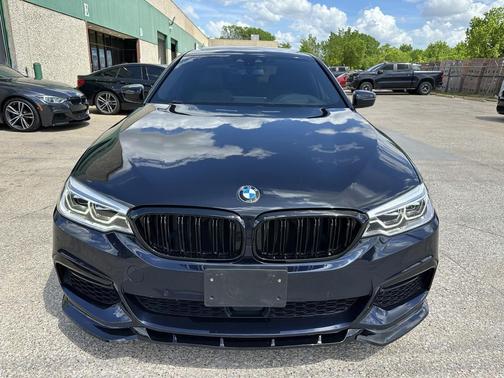 Blue 2018 BMW 540 540i M SPORT