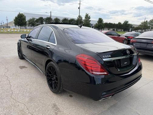 black 2016 Mercedes-Benz S-Class S 550