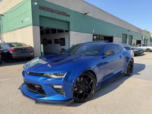 Blue 2018 Chevrolet Camaro 2SS