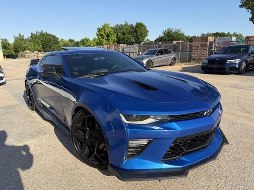 Blue 2018 Chevrolet Camaro 2SS