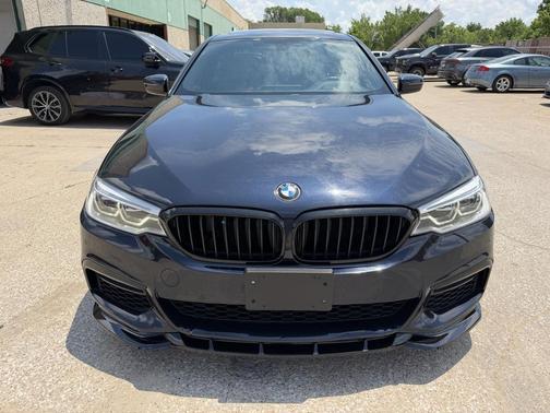 Black 2017 BMW 540 540i M Sport