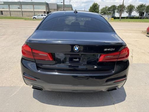 Black 2017 BMW 540 540i M Sport