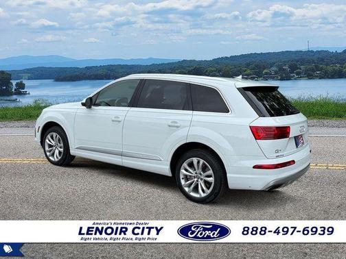 Glacier White Metallic 2019 Audi Q7 45 Premium