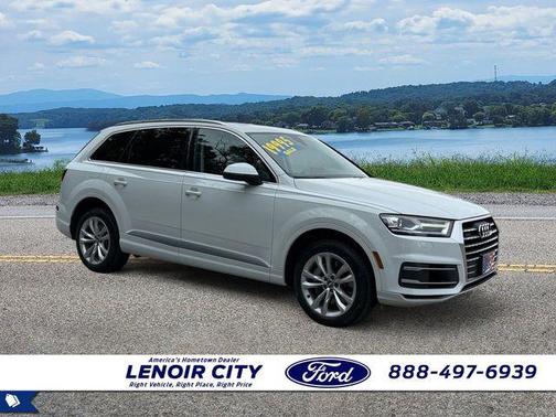 Glacier White Metallic 2019 Audi Q7 45 Premium