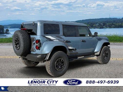 Azure Gray Metallic 2025 Ford Bronco Raptor