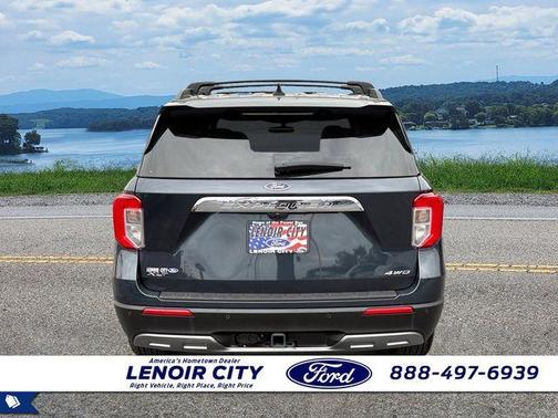 Blue Metallic 2023 Ford Explorer XLT