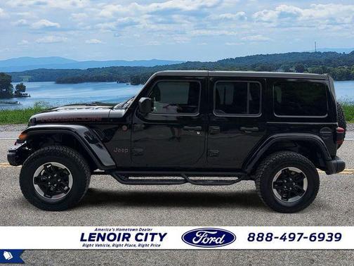 Black Clearcoat 2018 Jeep Wrangler Unlimited Rubicon