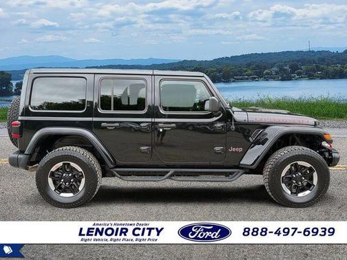 Black Clearcoat 2018 Jeep Wrangler Unlimited Rubicon