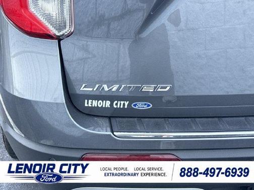 Gray Metallic 2024 Ford Explorer Limited