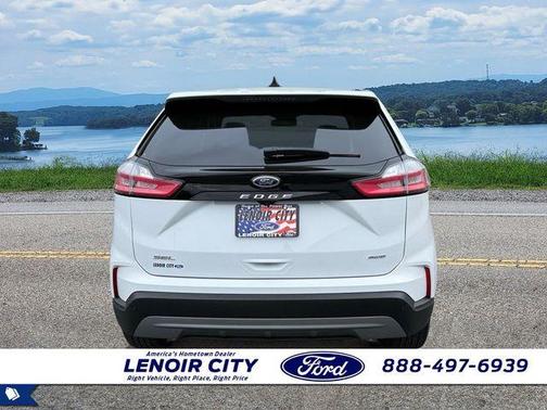 Oxford White 2023 Ford Edge SEL