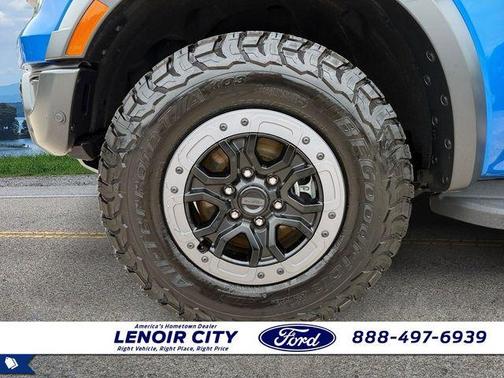 Velocity Blue Metallic 2024 Ford Ranger Raptor