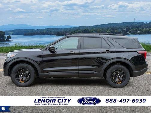 Agate Black Metallic 2026 Ford Explorer Tremor