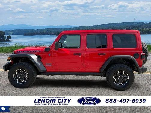 Firecracker Red Clearcoat 2021 Jeep Wrangler Unlimited 4xe Rubicon