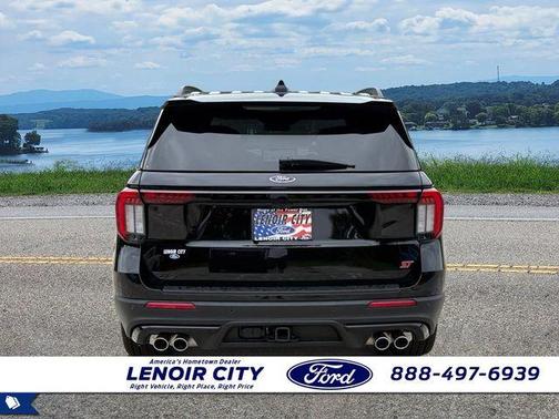 Agate Black Metallic 2026 Ford Explorer ST