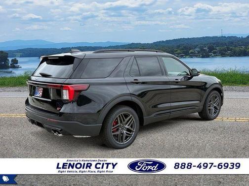 Agate Black Metallic 2026 Ford Explorer ST