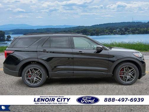 Agate Black Metallic 2026 Ford Explorer ST