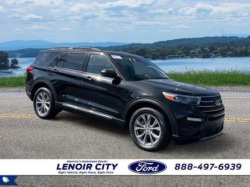 Black Metallic 2023 Ford Explorer XLT