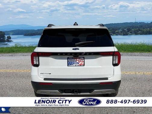 Star White 2026 Ford Explorer Active