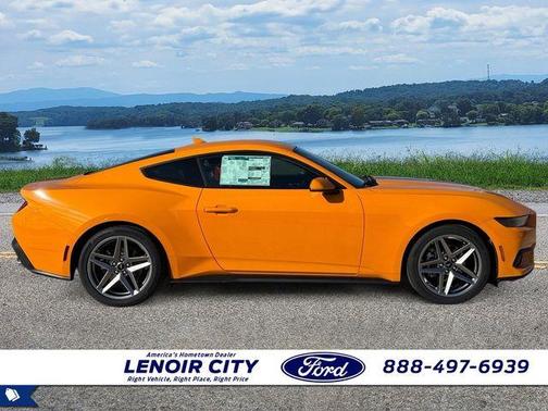 Orange Fury 2026 Ford Mustang EcoBoost