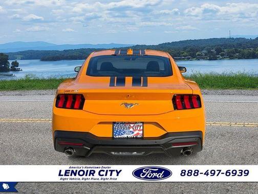 Orange Fury 2026 Ford Mustang EcoBoost