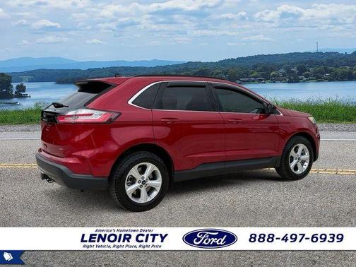 Rapid Red Metallic Tinted Clearcoat 2022 Ford Edge SEL