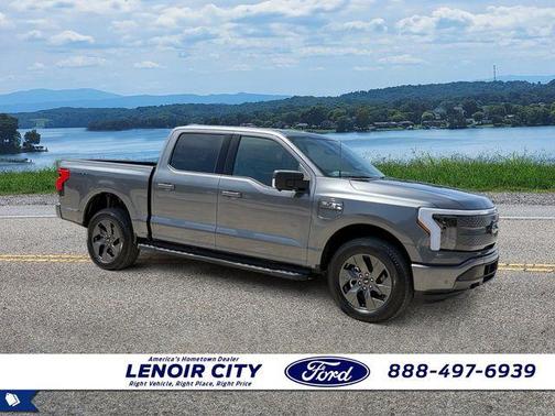 Carbonized Gray Metallic 2022 Ford F-150 Lightning XLT