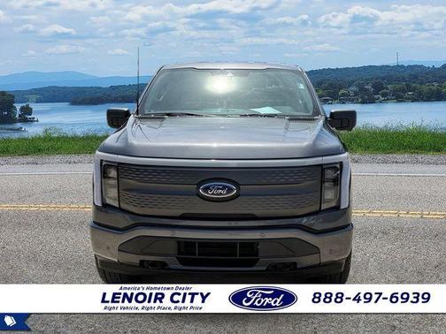 Carbonized Gray Metallic 2022 Ford F-150 Lightning XLT
