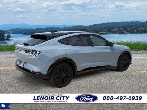 Glacier Gray Metallic 2025 Ford Mustang Mach-E Premium