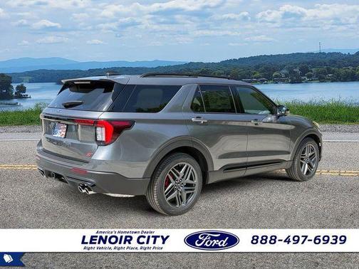 Carbonized Gray Metallic 2026 Ford Explorer ST